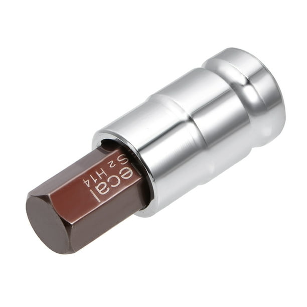 Utoolmart 1/2 Drive x 14mm Hex Bit Socket S2 and Cr-V Steel 1Pcs Standard Metric Utoolmart 1/2 Drive x 14mm Hex Bit Socket S2 and Cr-V Steel 1Pcs Standard Metric